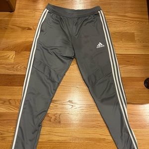 Grey Adidas Men’s Track Pants
